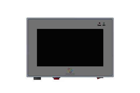 Fleet management unit with high accuracy positioning and data collecting to centralize the management of all the vehicles
